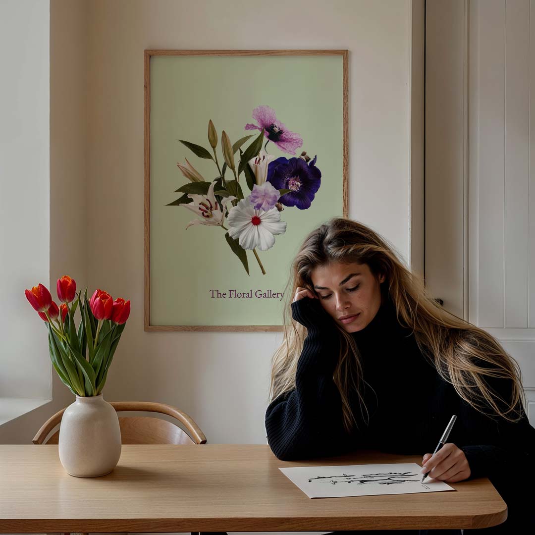 Bloemenpracht Poster-WallArtistic