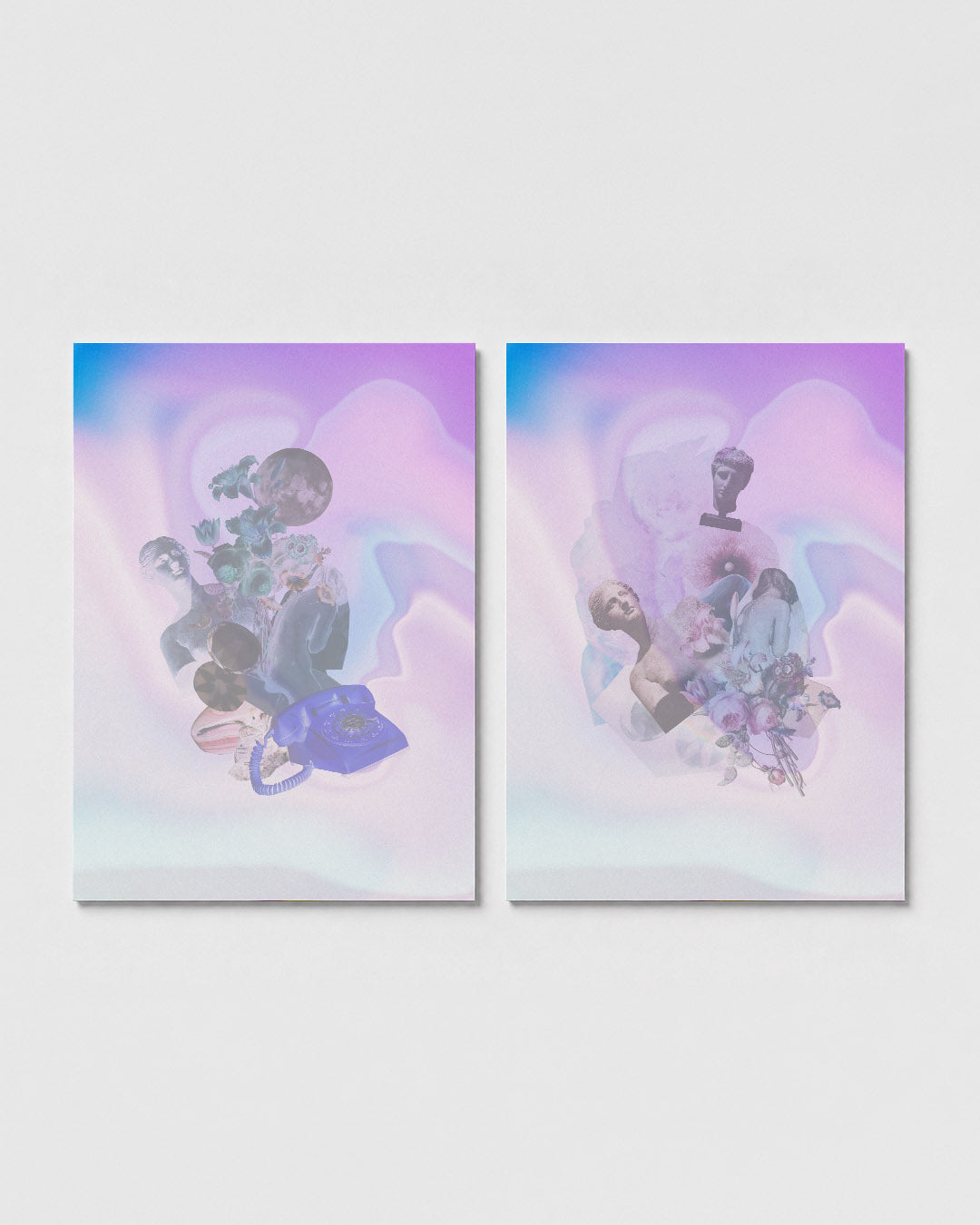 Dromerige collage Posterset