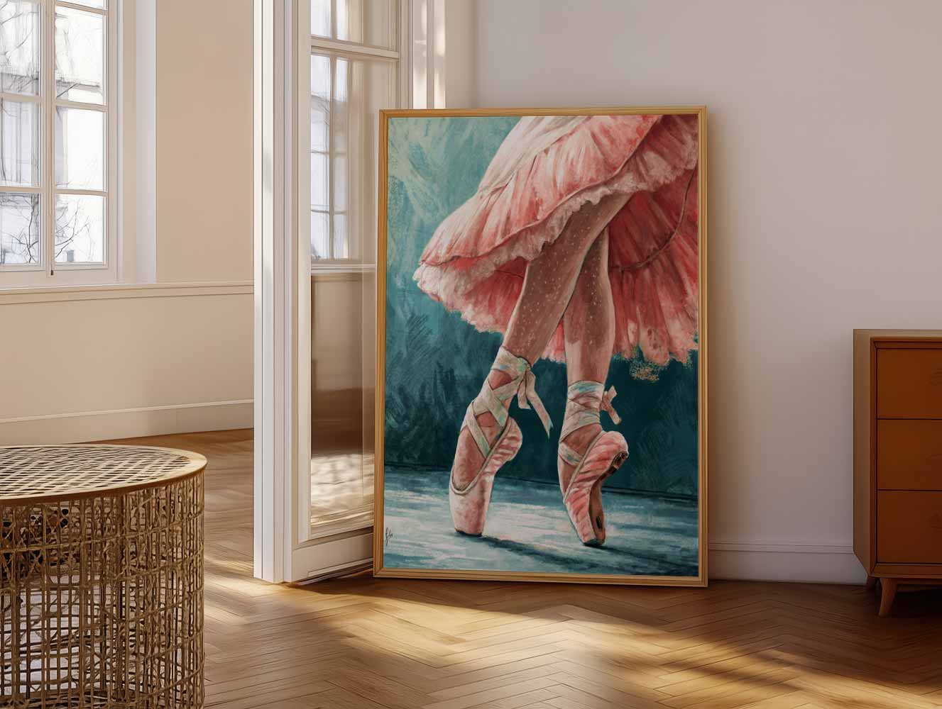 Elegante Balletschoenen Poster