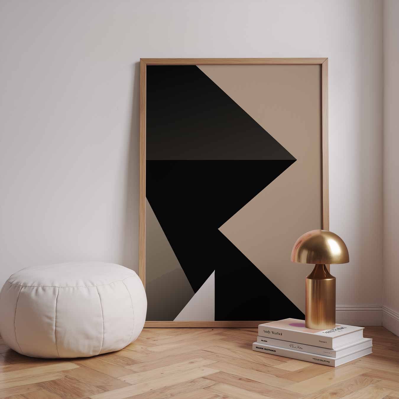 Abstracte Stijlvolle Poster