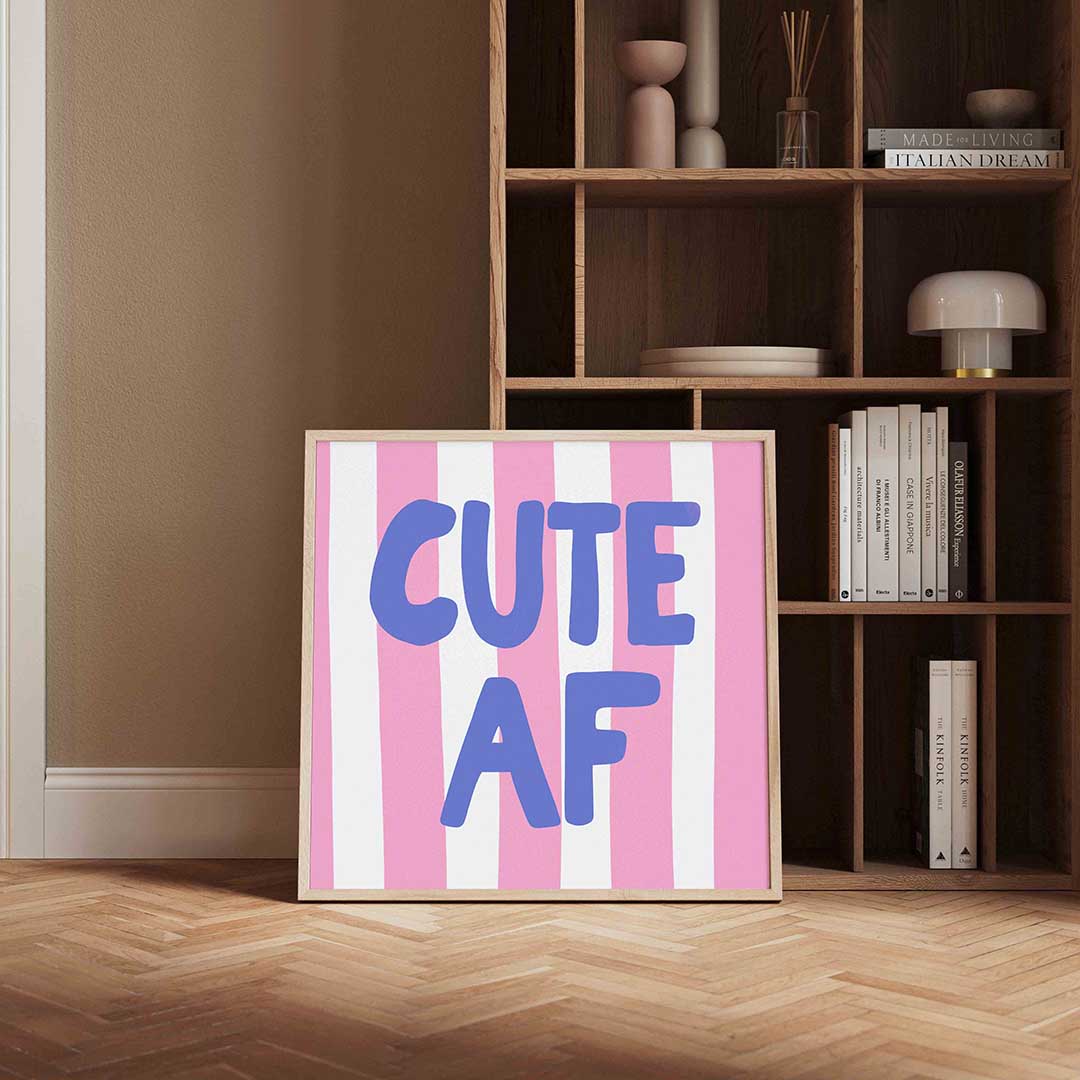 Cute af Poster