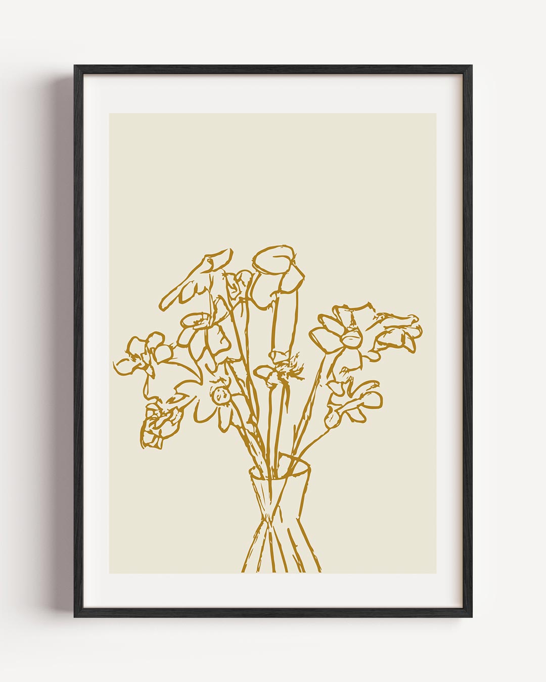 Bloemen Elegantie Poster-WallArtistic