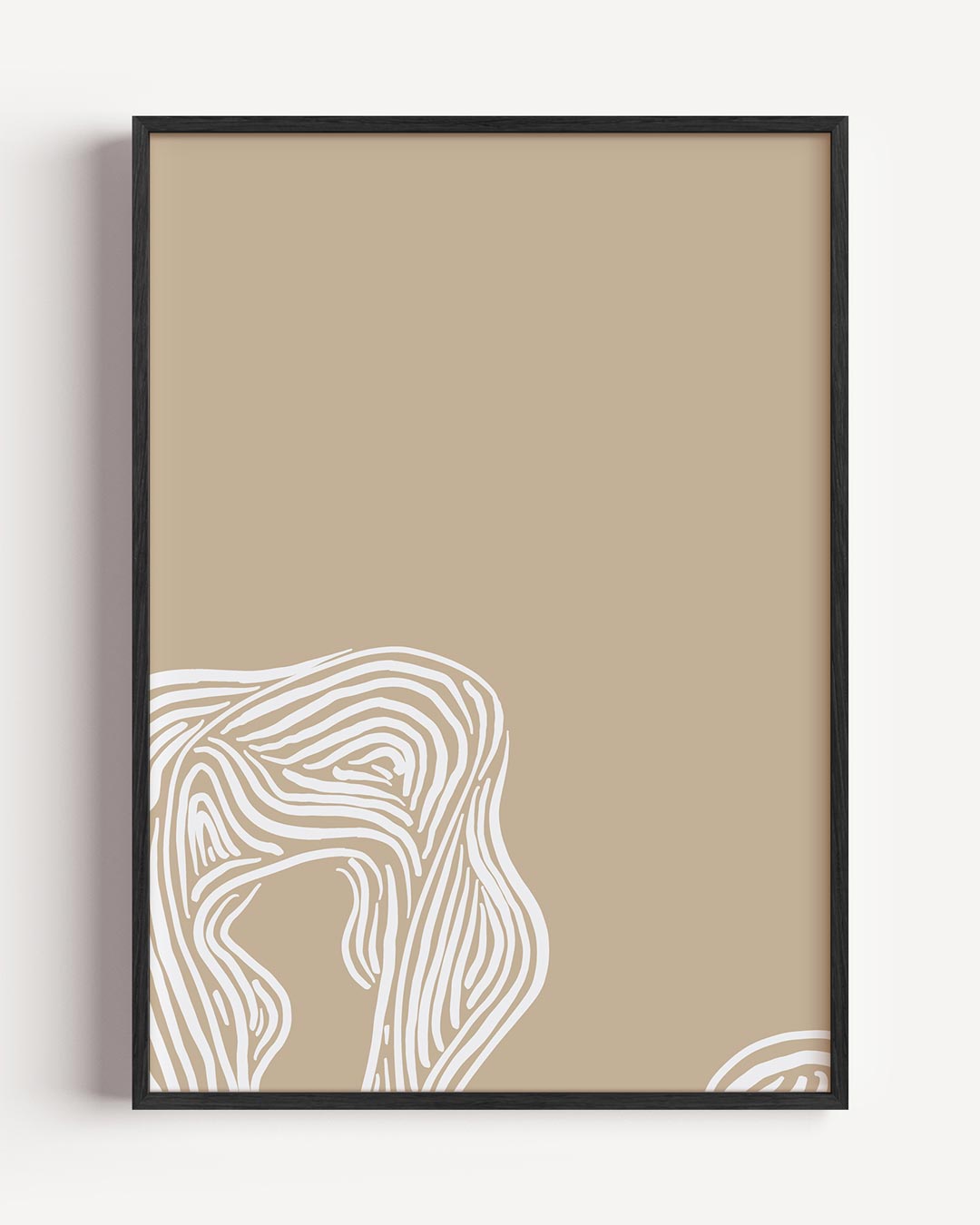 Organische Lijnkunst Poster-WallArtistic