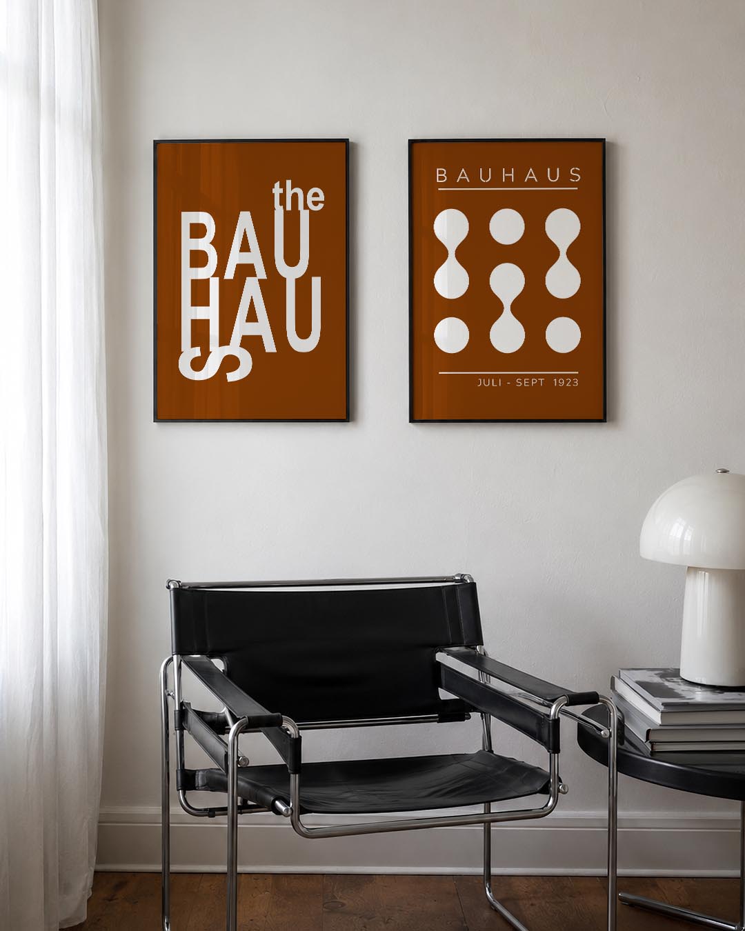 Typografisch spel Posterset
