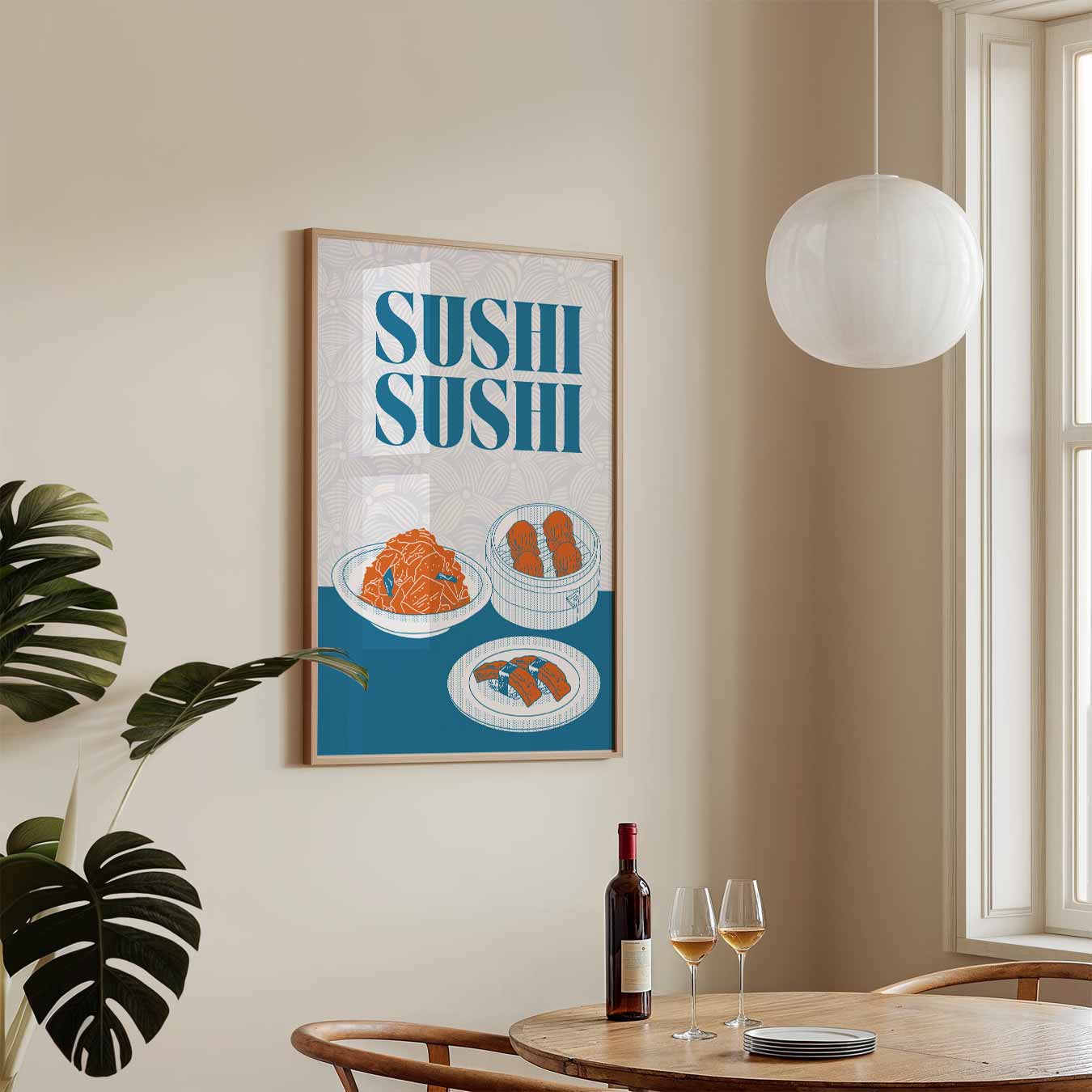 Sushi Liefde Poster-WallArtistic