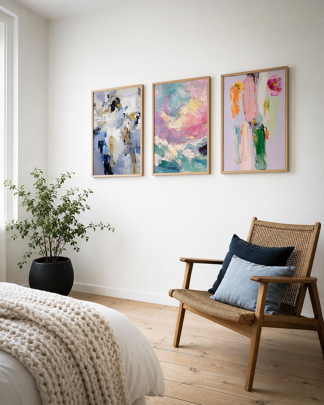 Kleur en lijnenspel Posterset