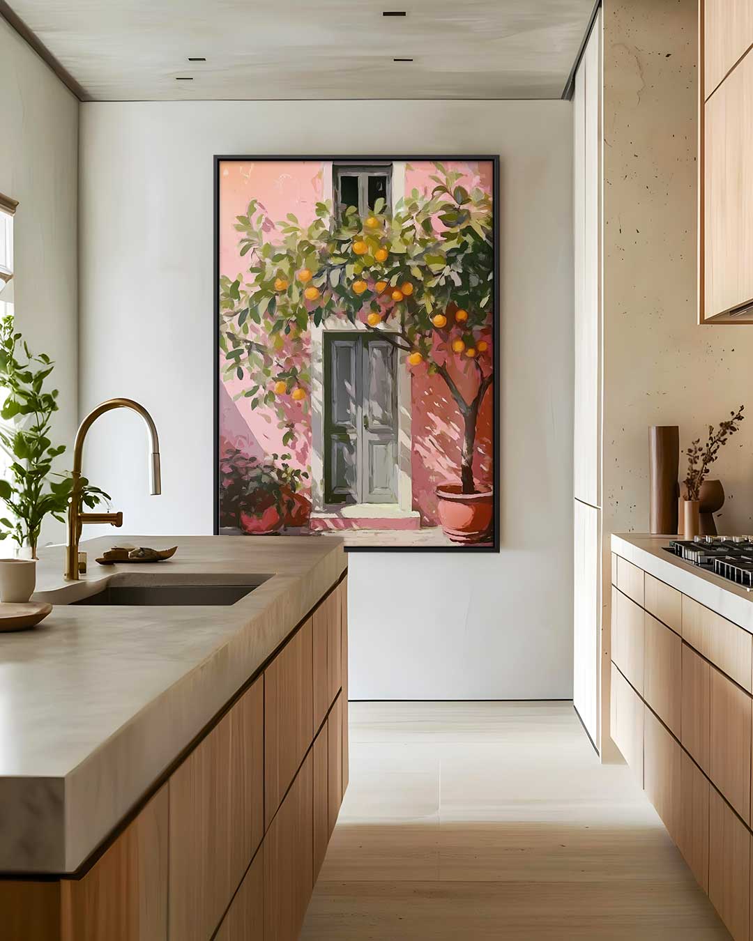 Mediterrane Droom Kunstwerk-canvas-dibond-plexiglas-wanddecoratie-WallArtistic