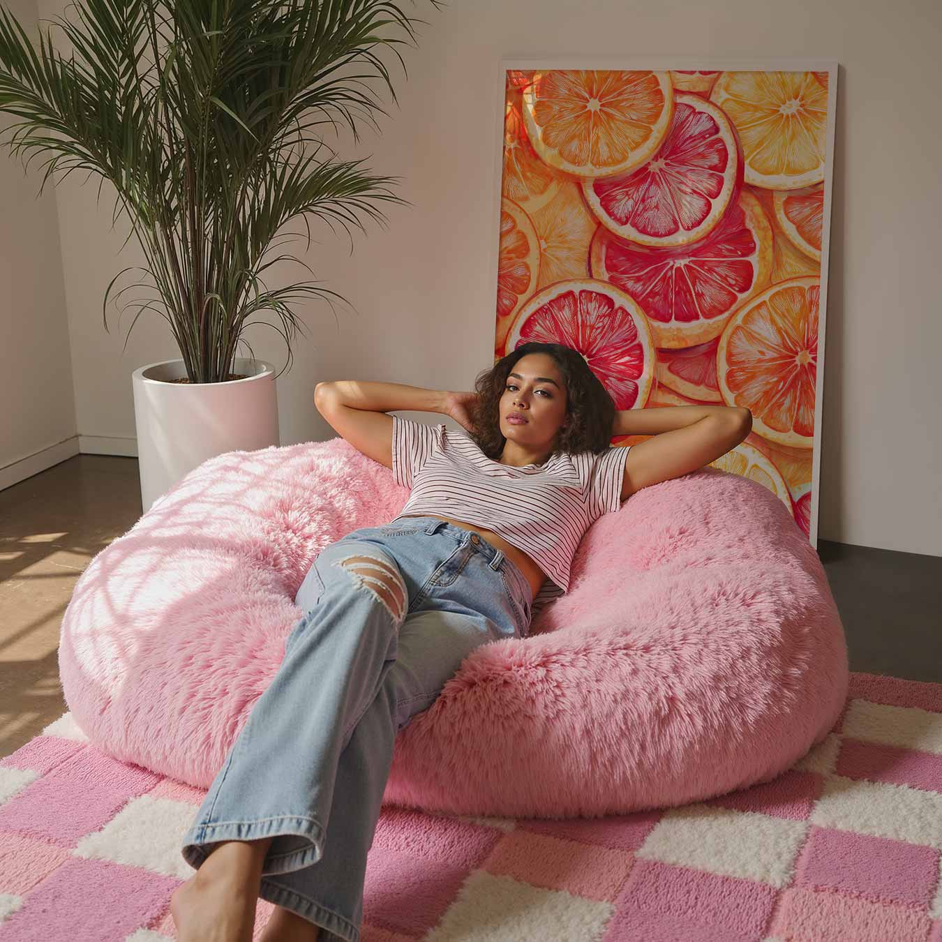 Zomerse Citrustonen Poster-WallArtistic