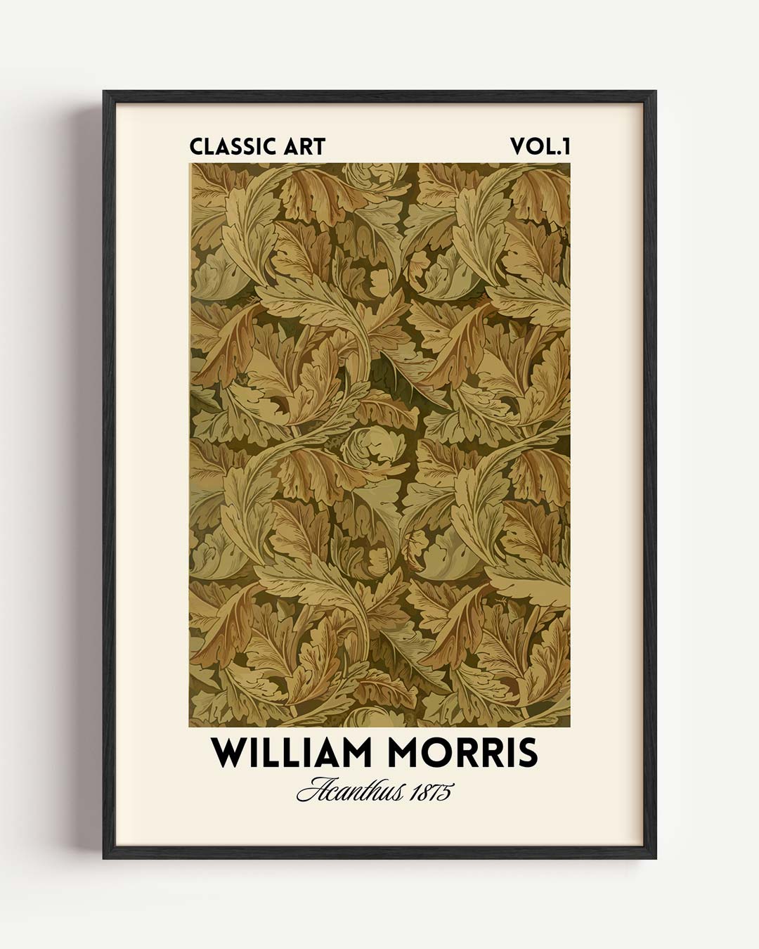William Morris Acanthus 1875 Poster-WallArtistic