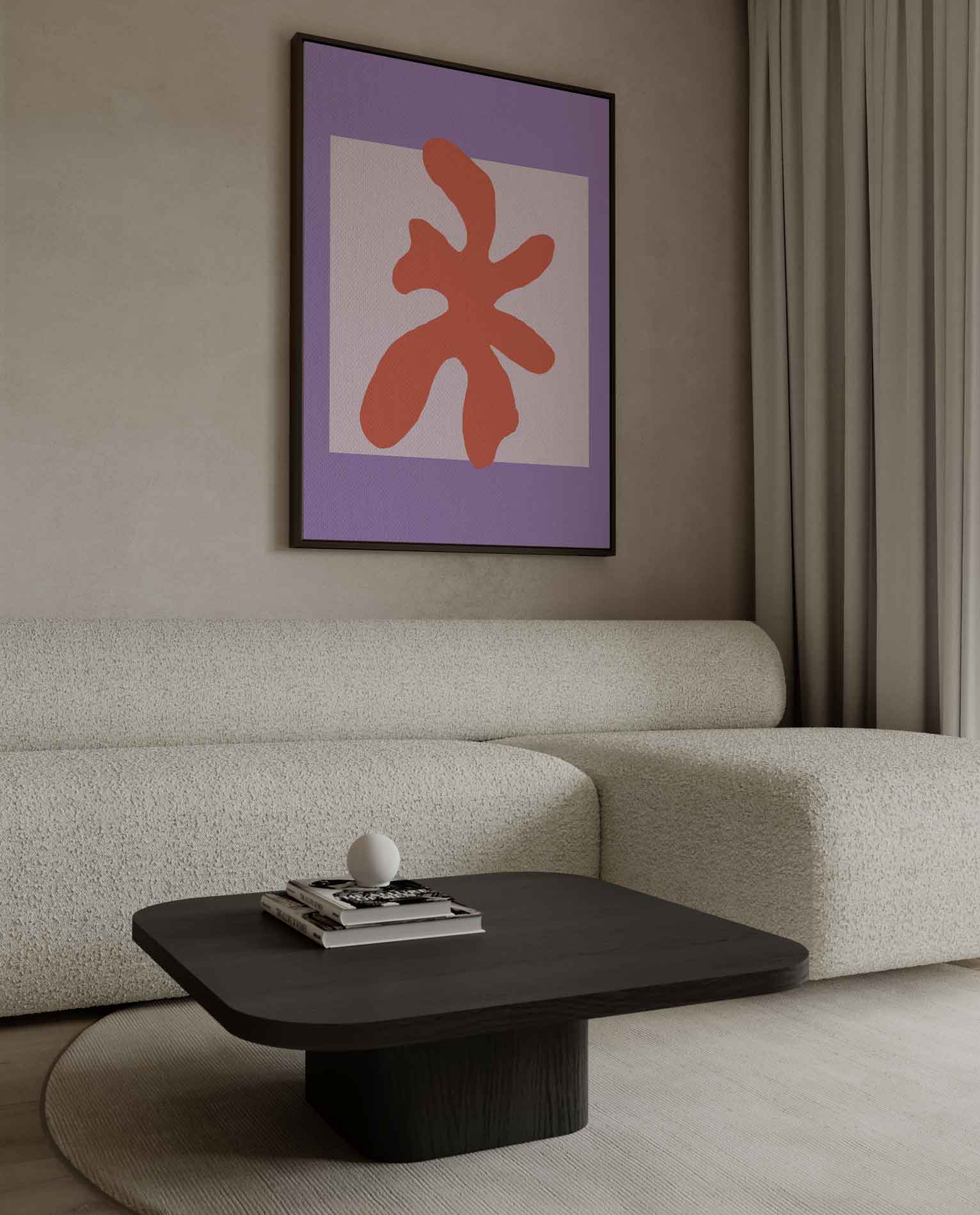 Vrolijk Abstract Design Kunstwerk-canvas-dibond-plexiglas-wanddecoratie-WallArtistic