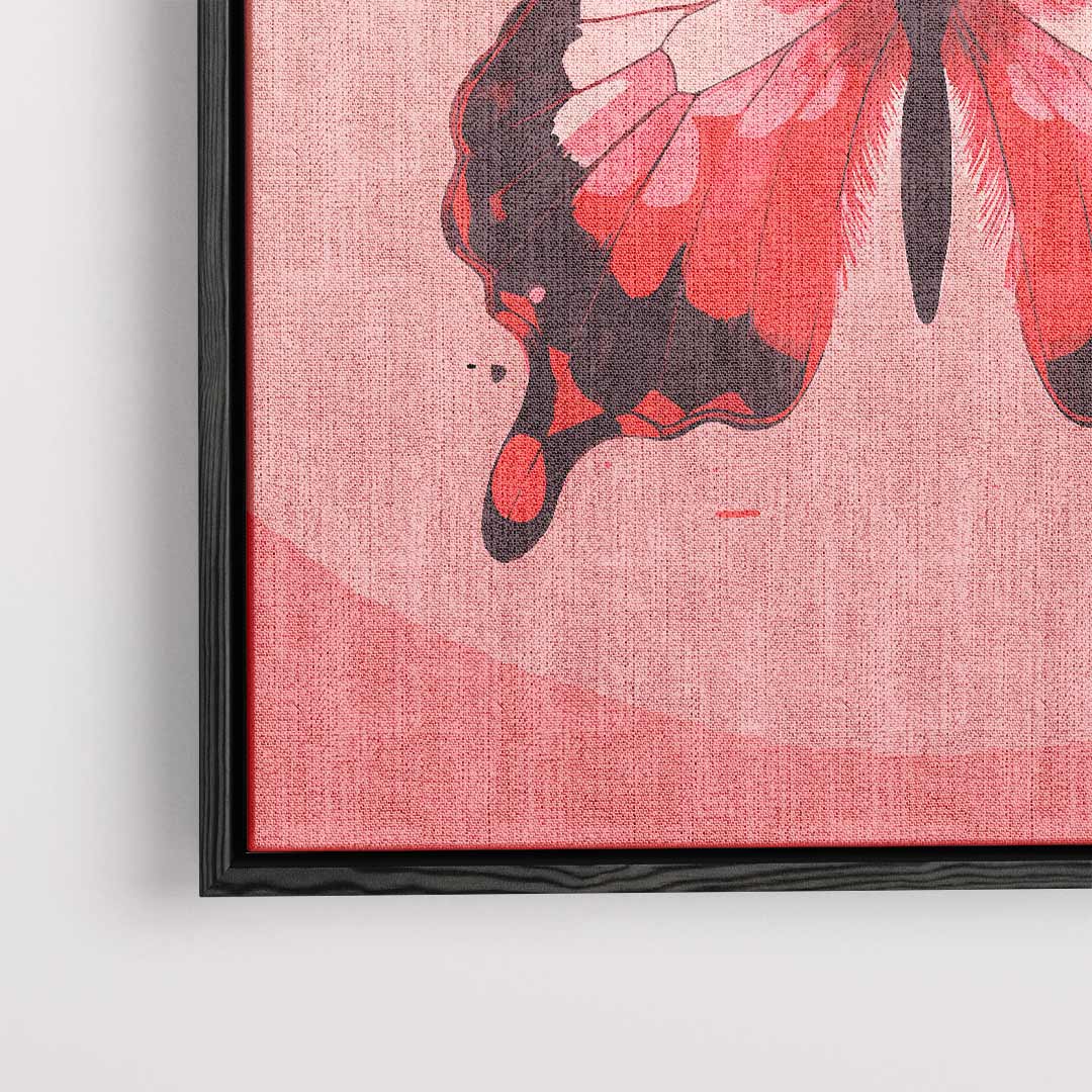 Vlinder van Hoop Kunstwerk-canvas-dibond-plexiglas-wanddecoratie-WallArtistic