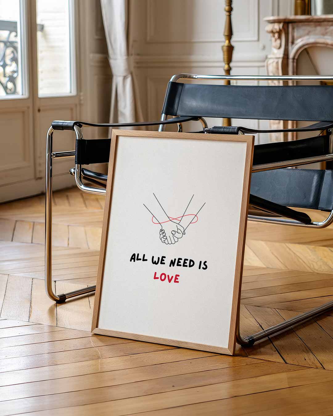 All We Need is Love Poster-WallArtistic