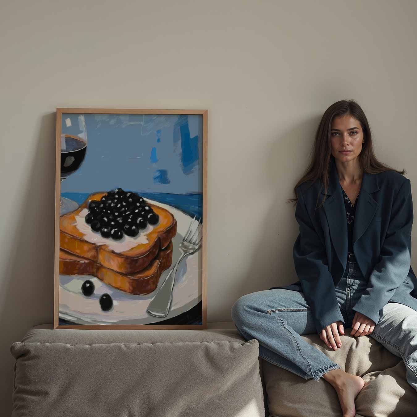 Brunch in Stijl Poster-WallArtistic