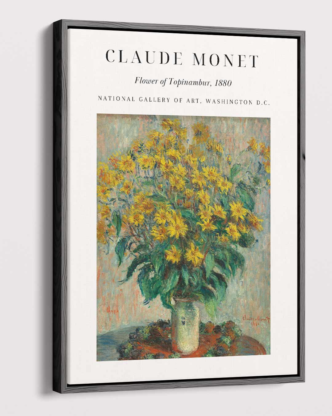 Zonnige Bloemenpracht in Vaas Kunstwerk-canvas-dibond-plexiglas-wanddecoratie-WallArtistic