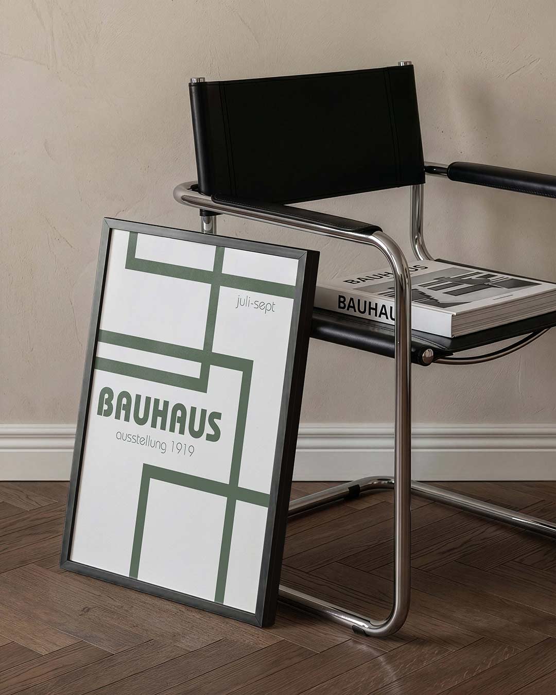Lijnen en vlaken Poster