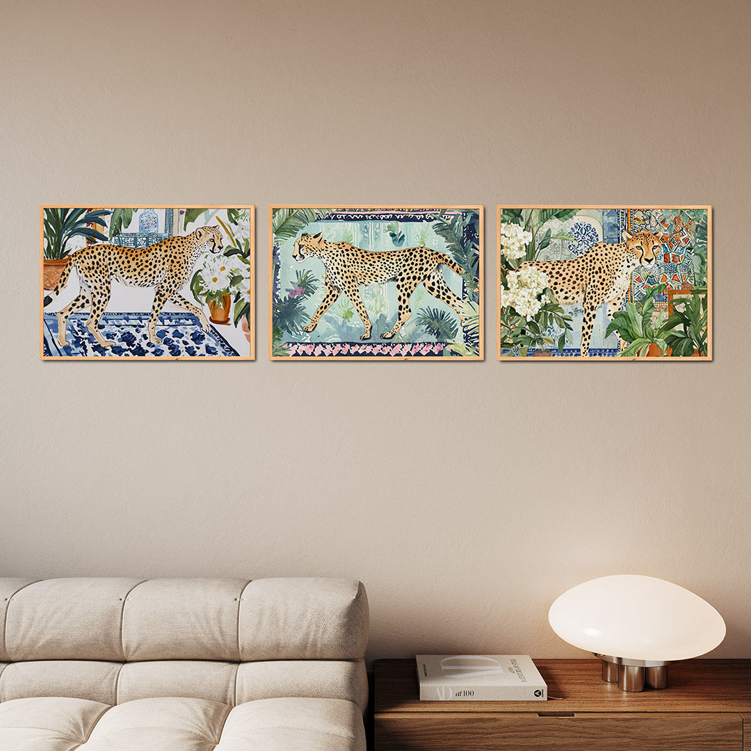 Dieren en patronen Posterset