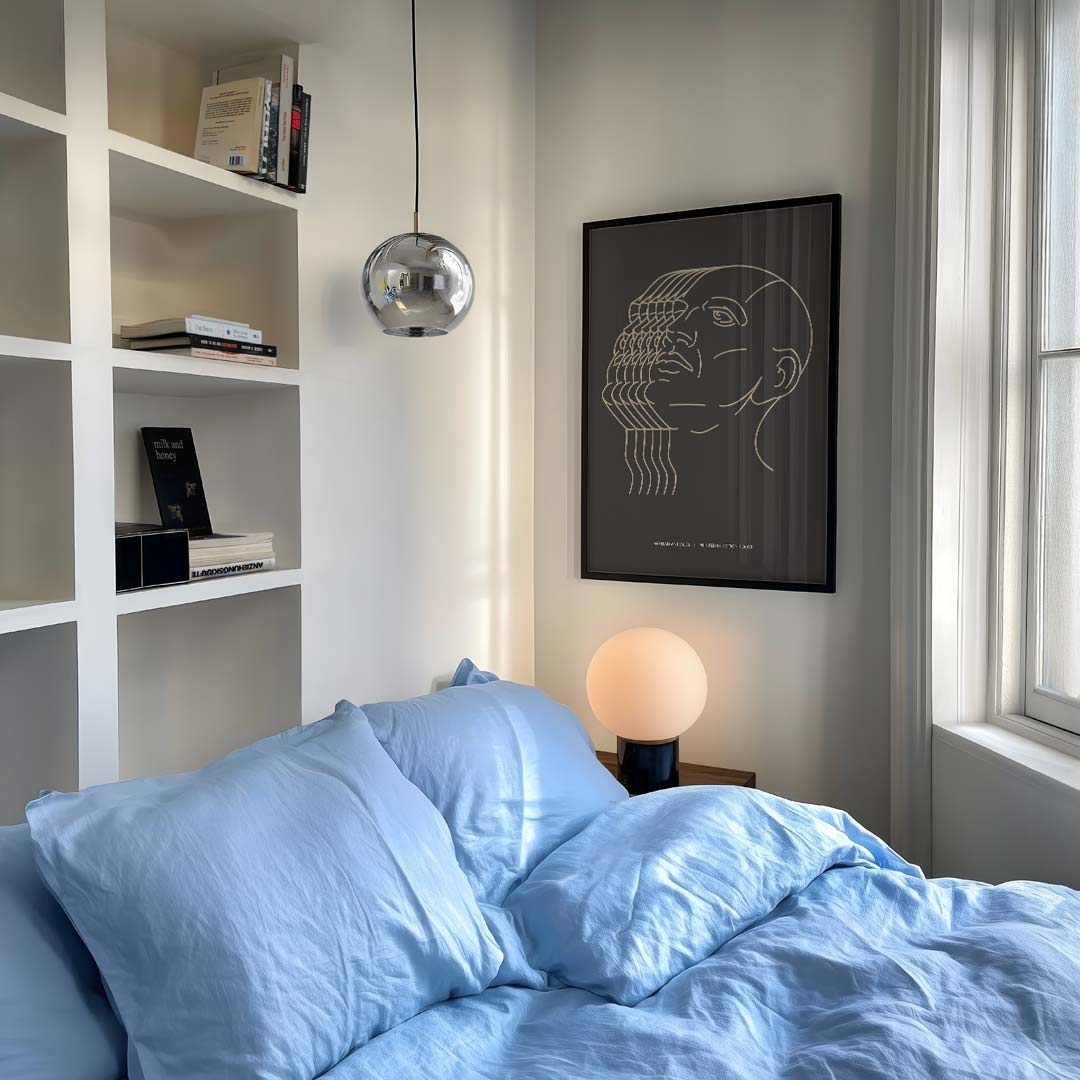 Abstracte Dubbelleven Poster-WallArtistic