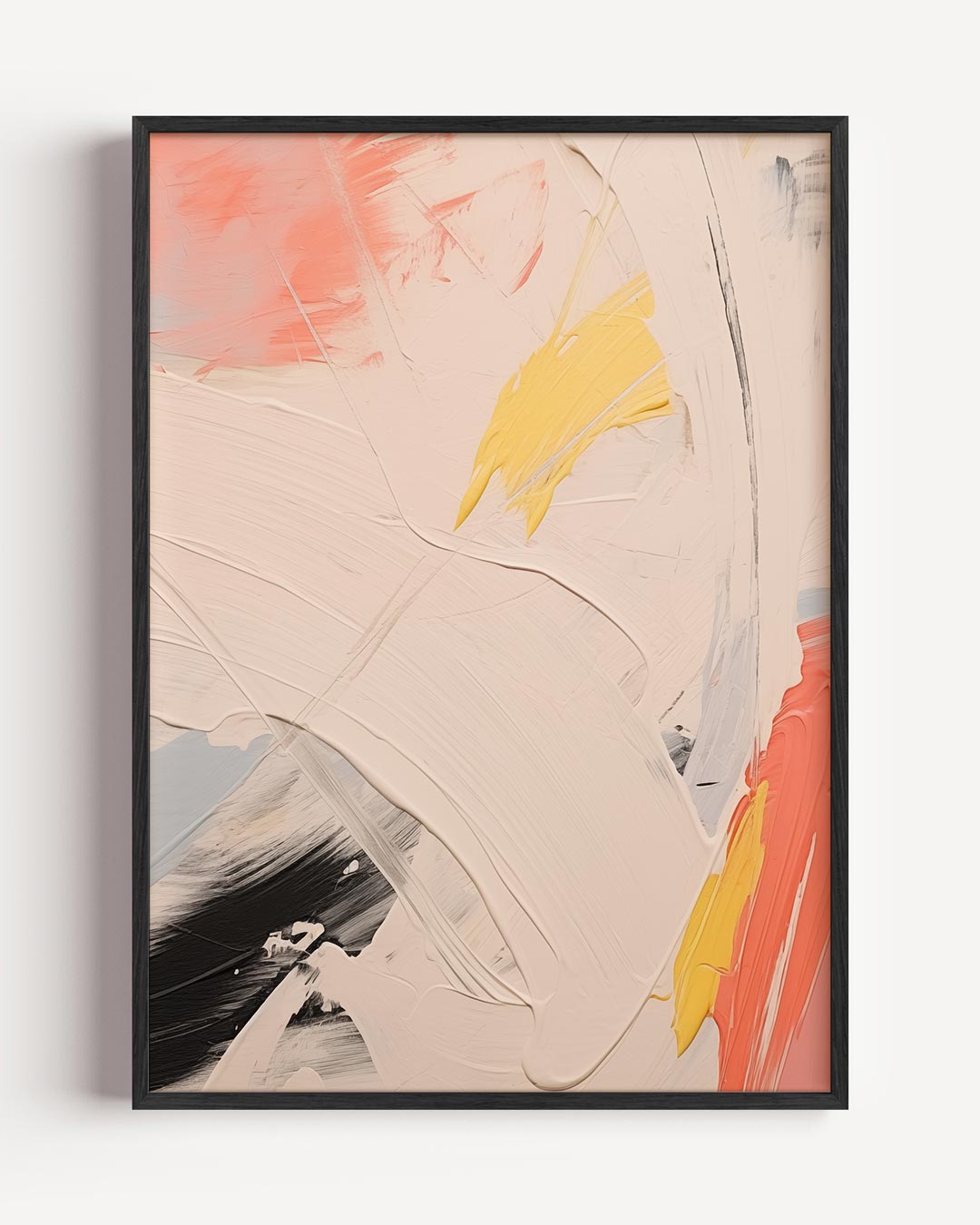 Abstracte Kleurenexplosie Poster-WallArtistic