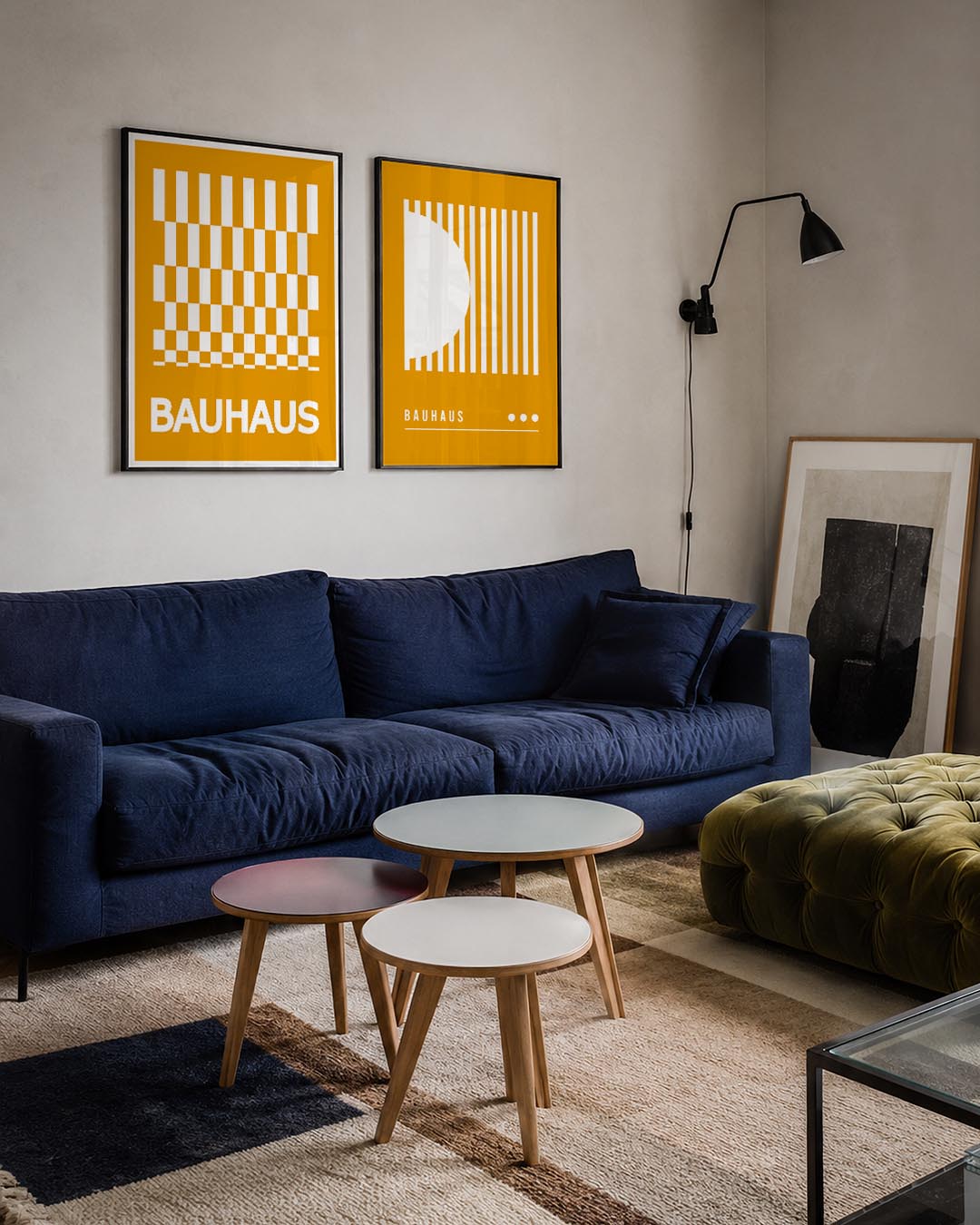 Ritme en ruitjes Posterset
