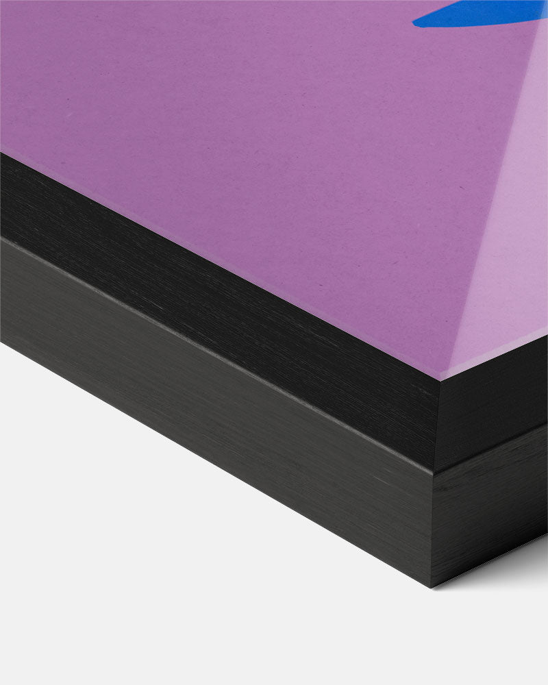 Mykonos Minimalistische Kunstposter-WallArtistic