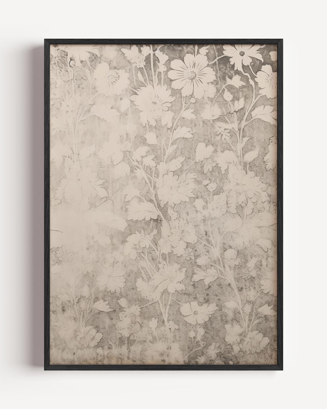 Vintage Bloemenpatroon Poster-WallArtistic