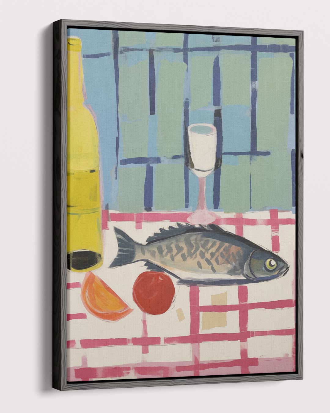 Mediterrane Tafereel Kunstwerk-canvas-dibond-plexiglas-wanddecoratie-WallArtistic