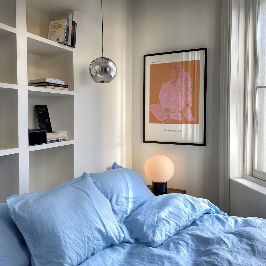 Moderne Vrouw Illustratie Poster-WallArtistic