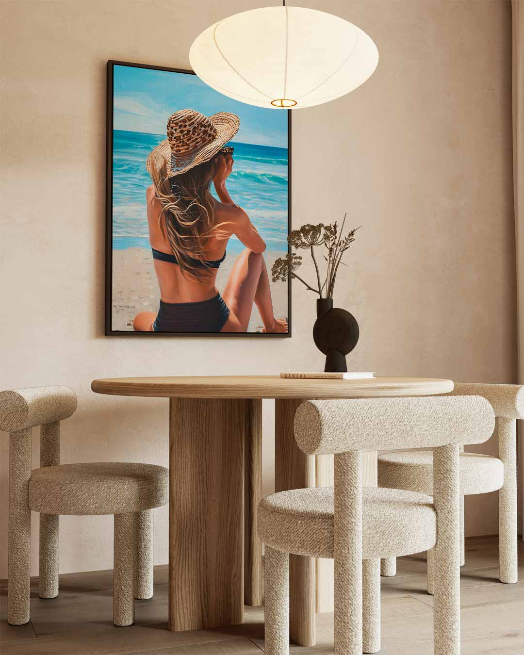 Zomerdromen aan Zee Kunstwerk-canvas-dibond-plexiglas-wanddecoratie-WallArtistic
