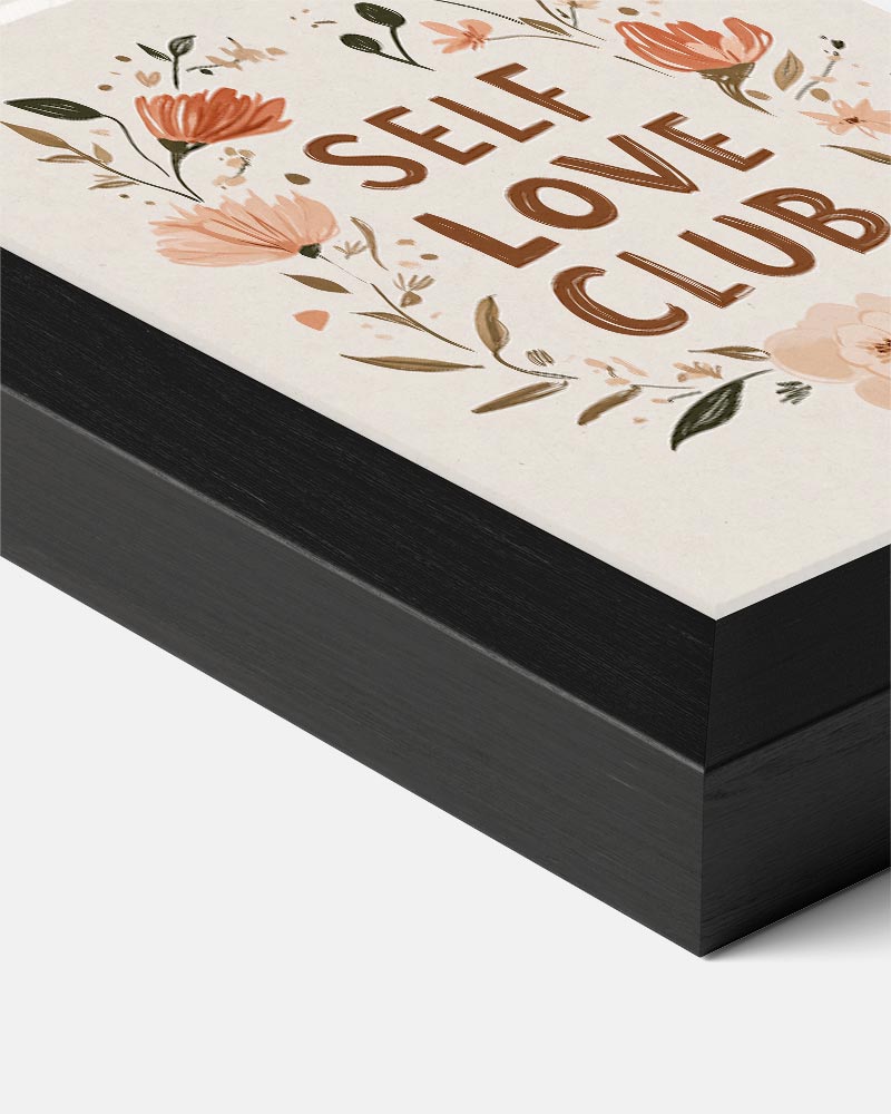 Zelfliefde Bloemenposter-WallArtistic