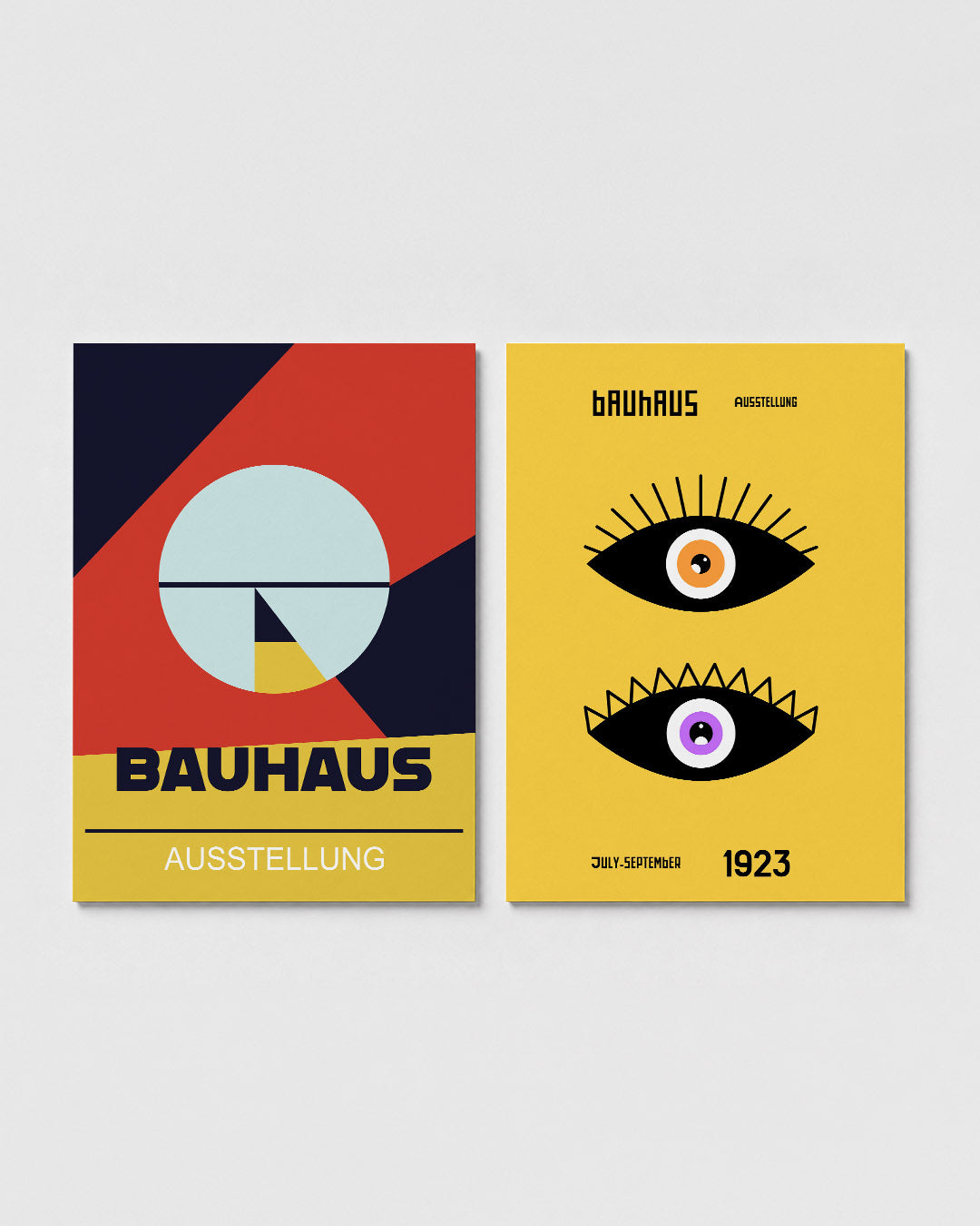 Kleur en vormen Posterset