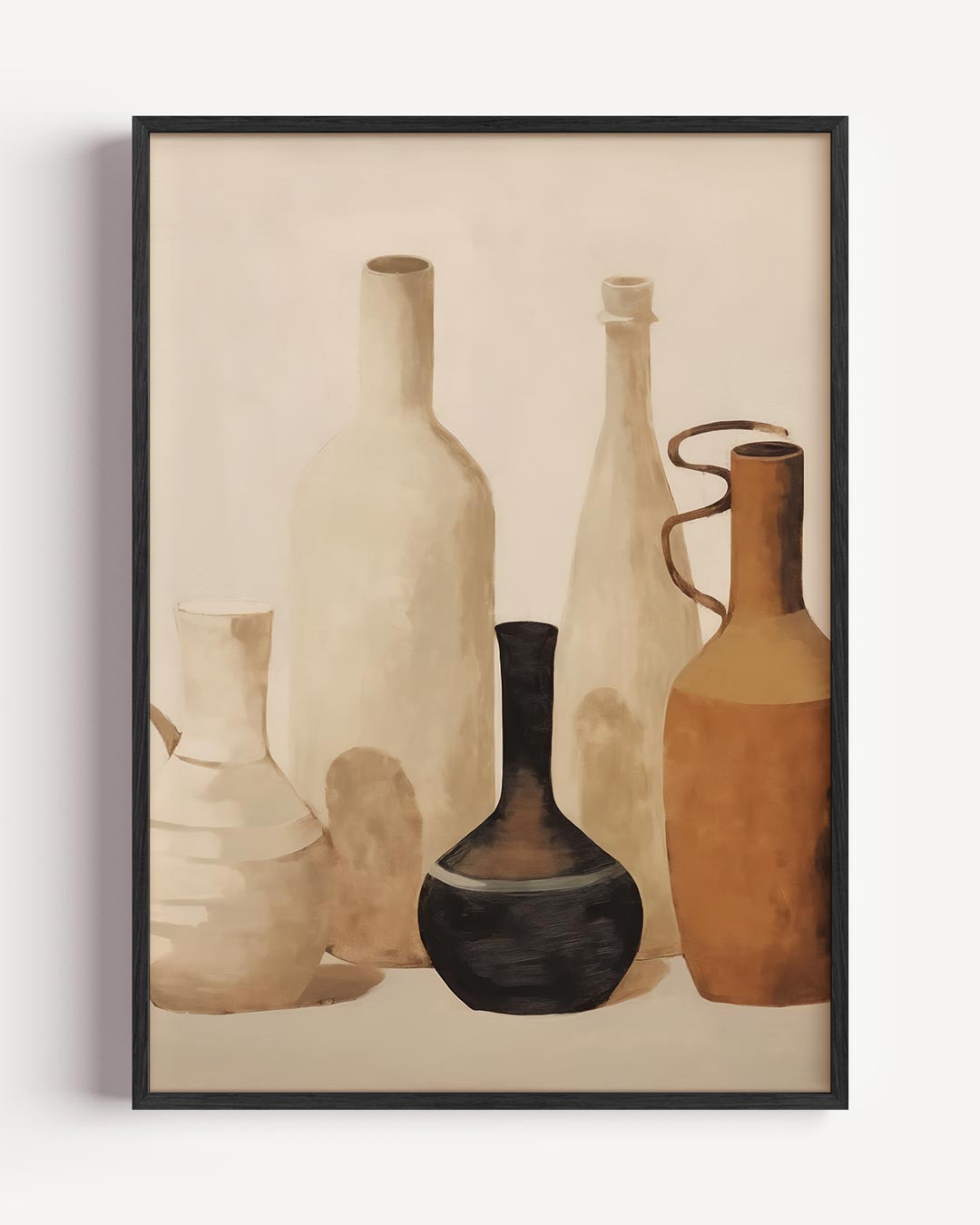 Sierlijke Vaas Compositie Poster-WallArtistic