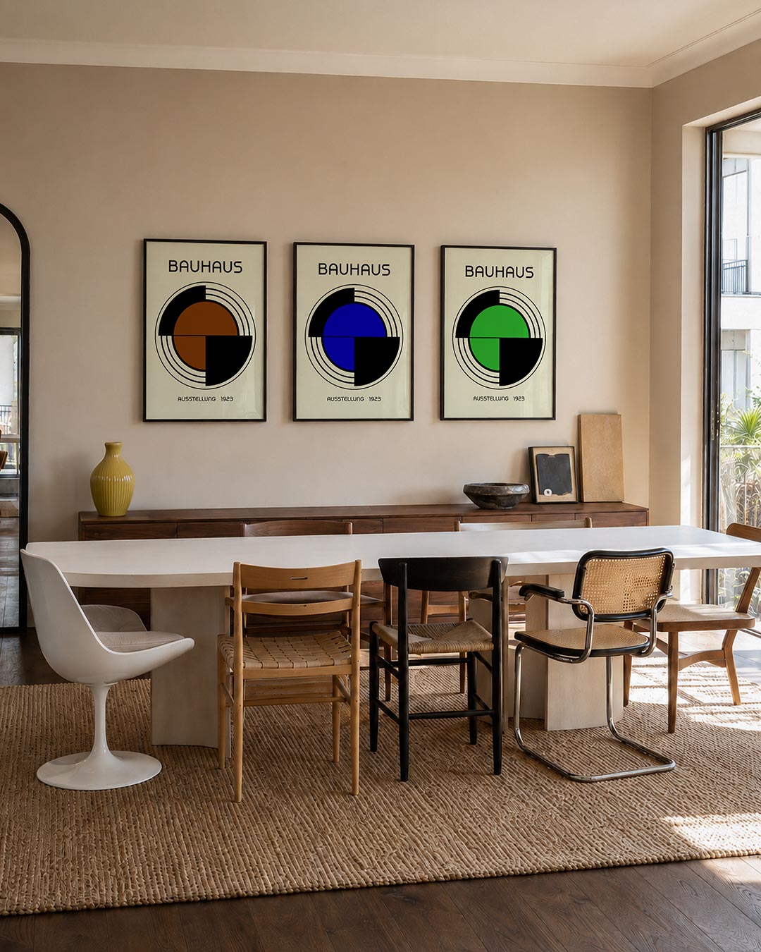 Cirkel en lijnen Posterset