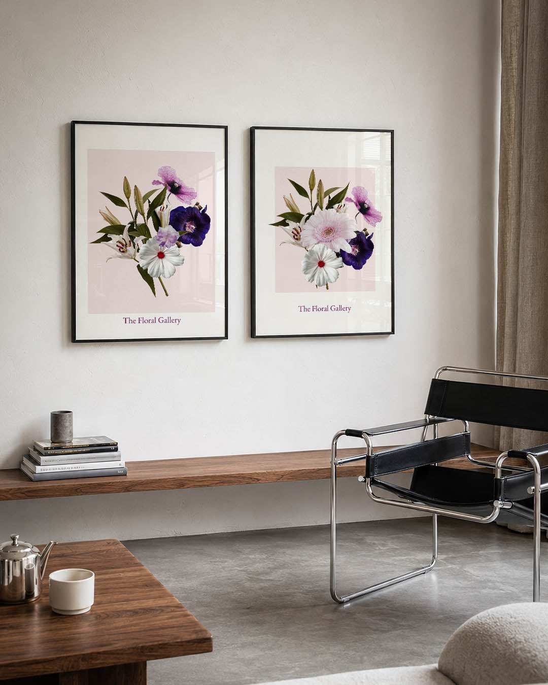 Bloemrijke harmonie Posterset