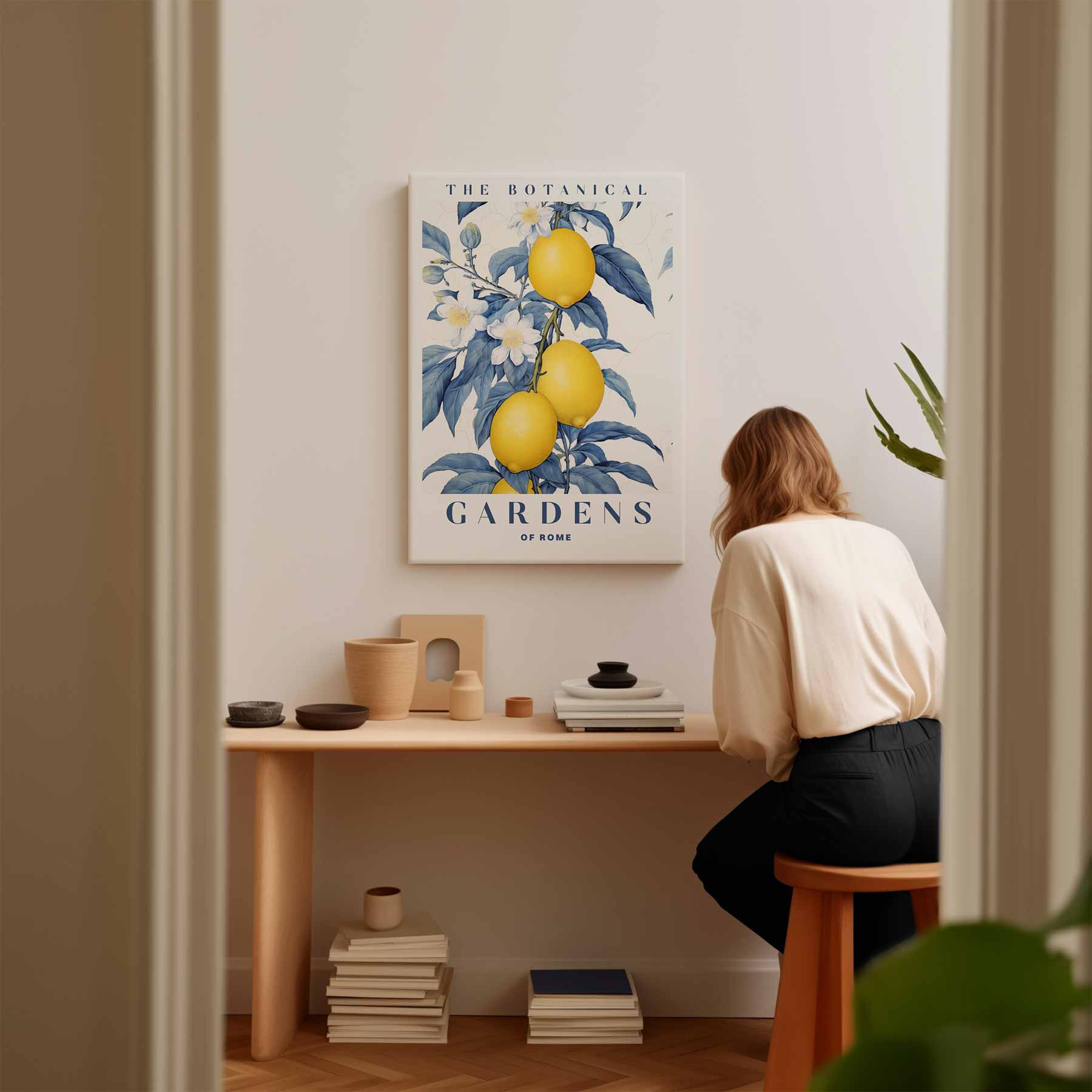 Botanische Tuinen van Rome Poster