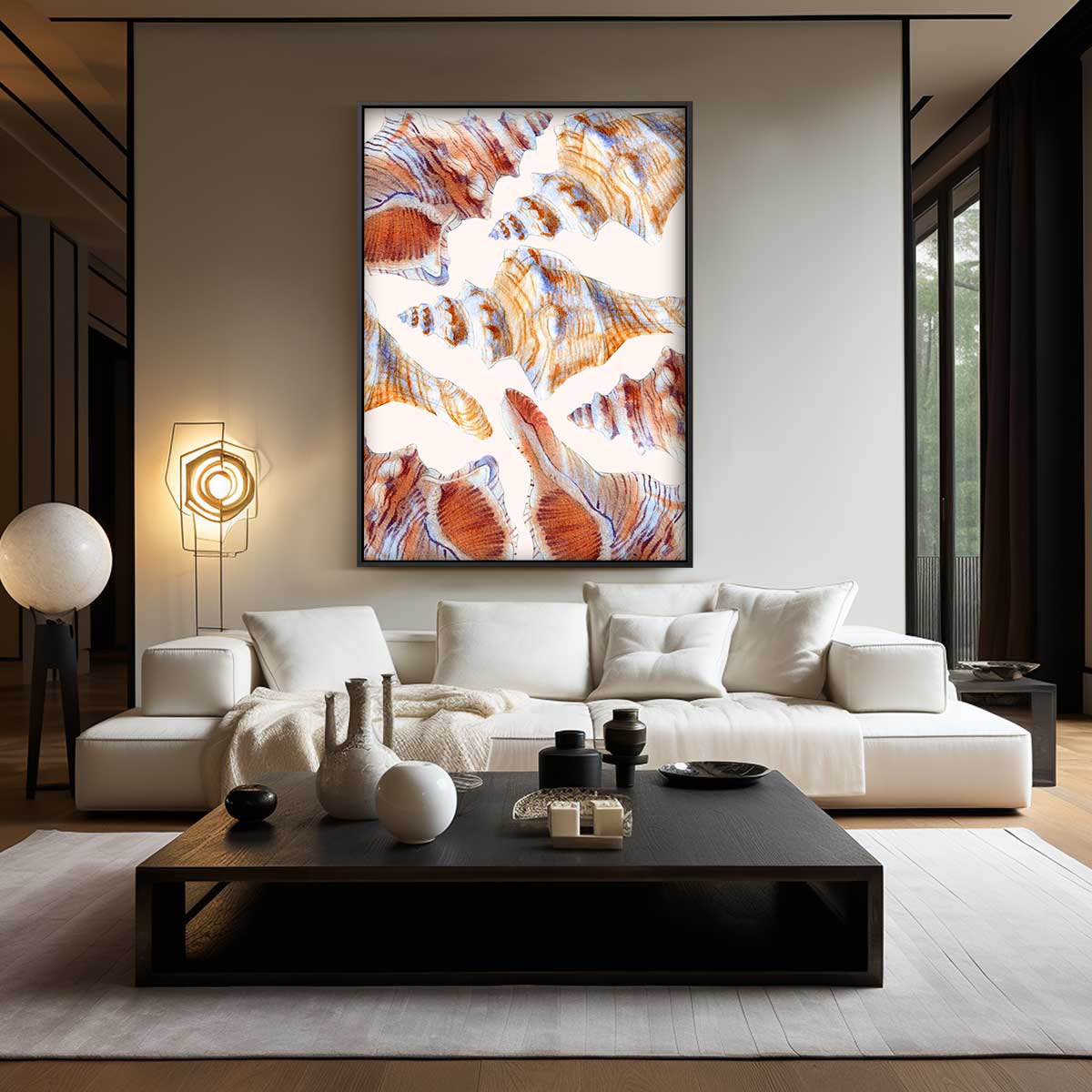 Abstract kunstwerk Kunstwerk-canvas-dibond-plexiglas-wanddecoratie-WallArtistic