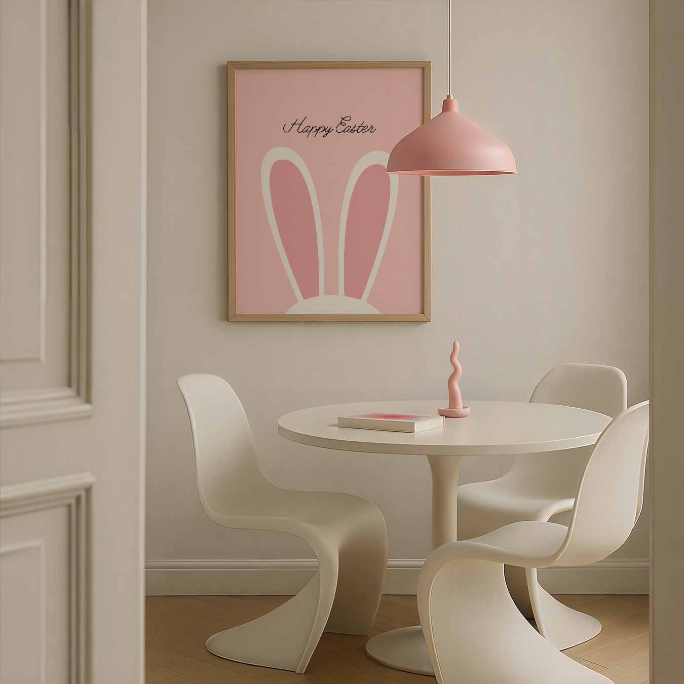 Vrolijke Paas Bunny Poster