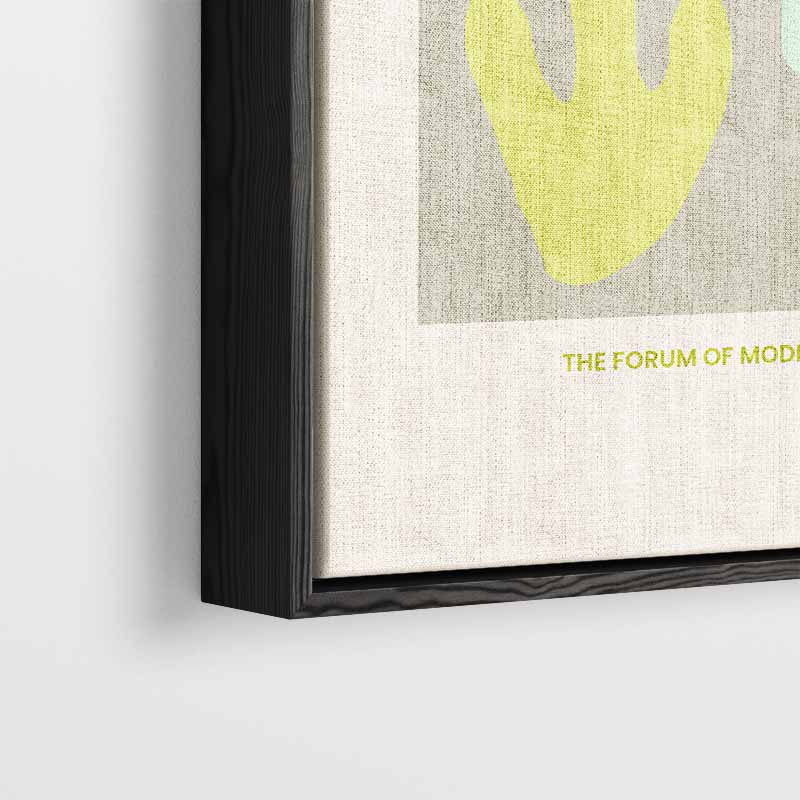 Retro Pastel Kunstposter