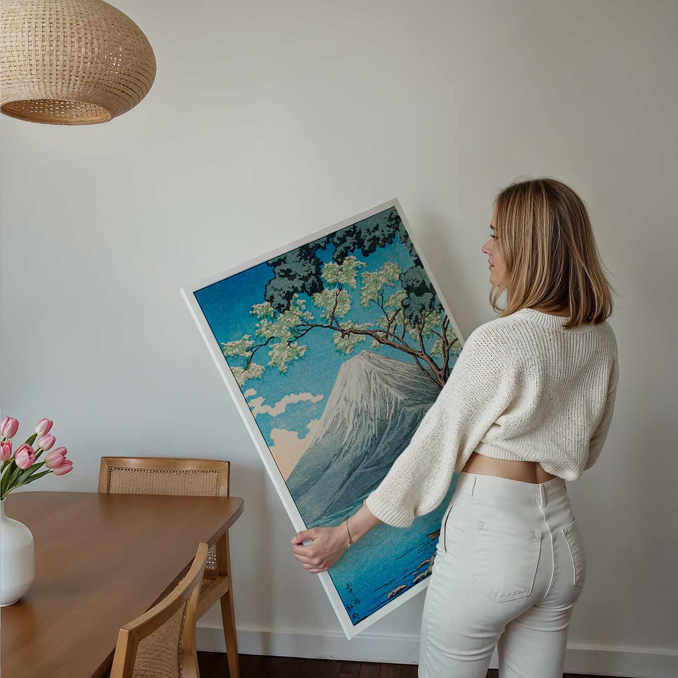 Mount Fuji Lake Poster-WallArtistic