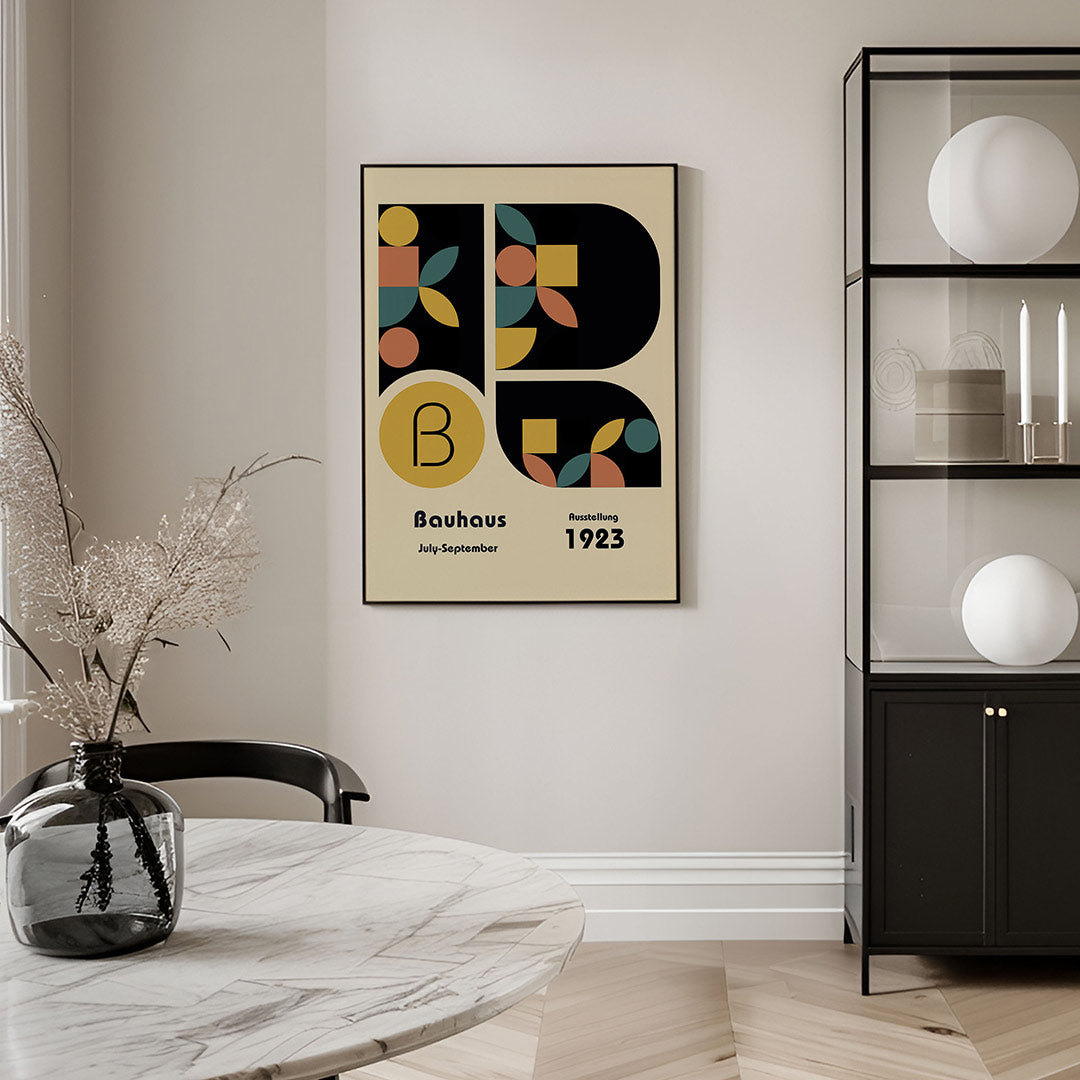 Vorm en kleur Poster