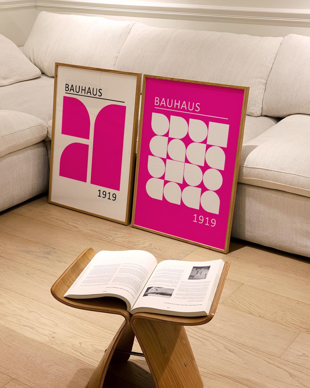 Vormen en vlakken Posterset