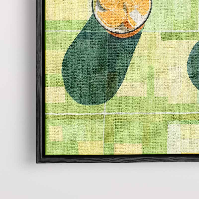 Zomerse Citrusdrankjes Kunstwerk-canvas-dibond-plexiglas-wanddecoratie-WallArtistic