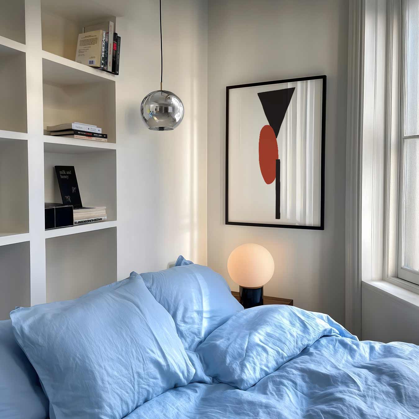 Abstracte Vormen Poster-WallArtistic