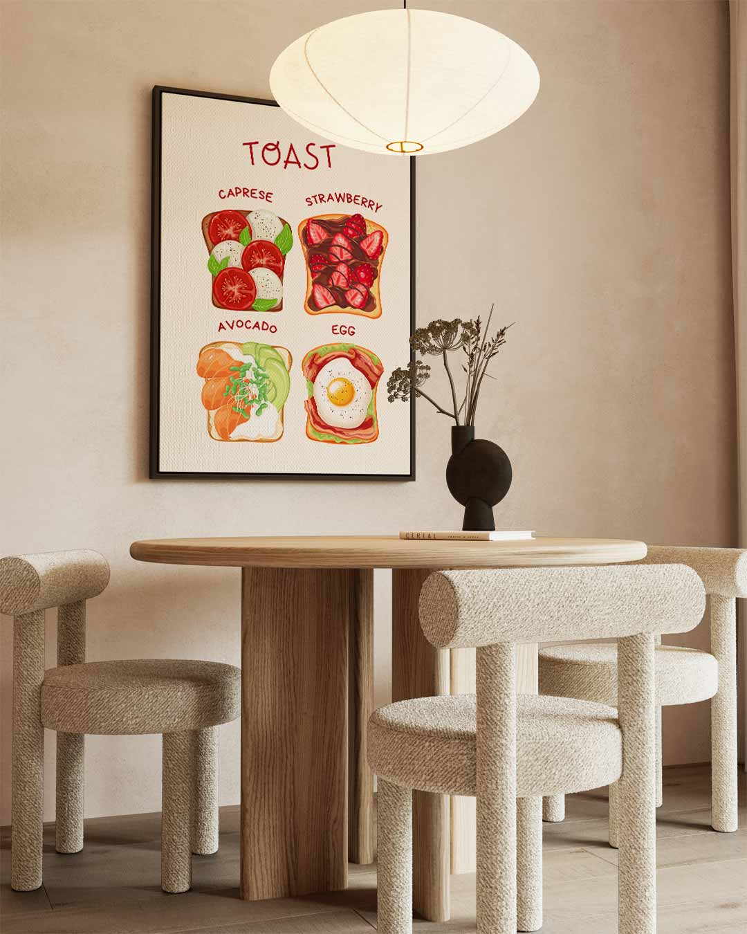 Toast Inspiratie Kunstwerk Kunstwerk-canvas-dibond-plexiglas-wanddecoratie-WallArtistic