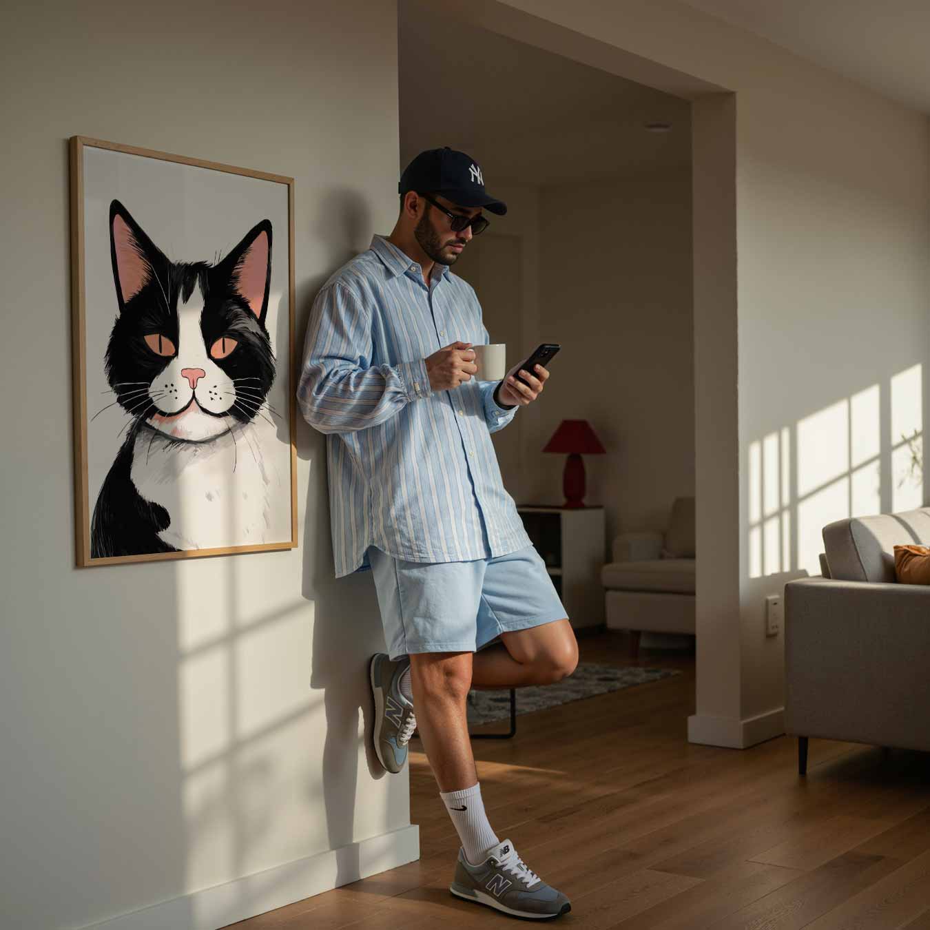 Schattige Kattenposter-WallArtistic