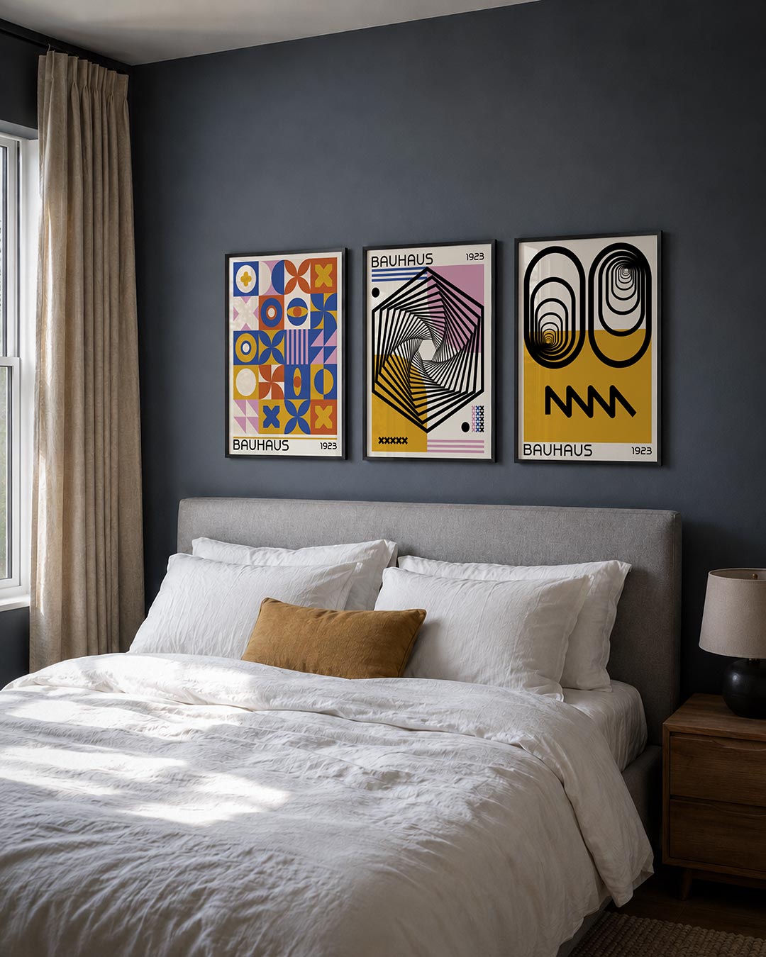 Vorm en kleurenspel Posterset