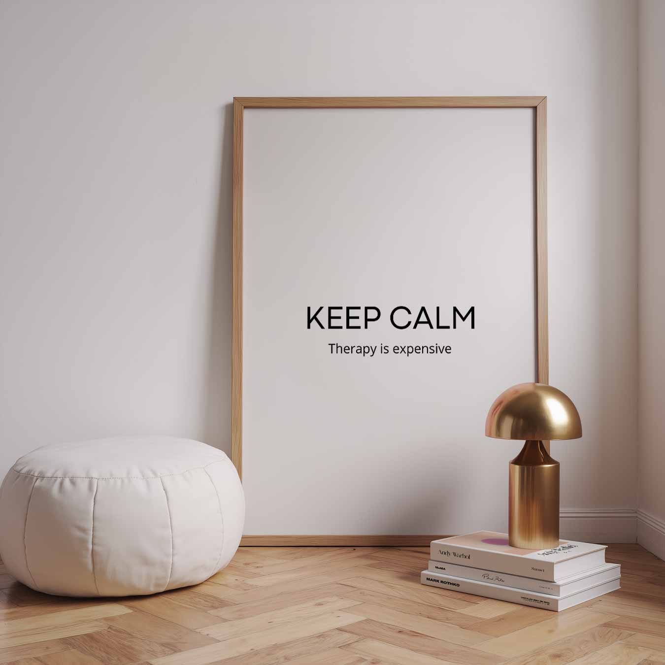 Keep Calm Poster-WallArtistic