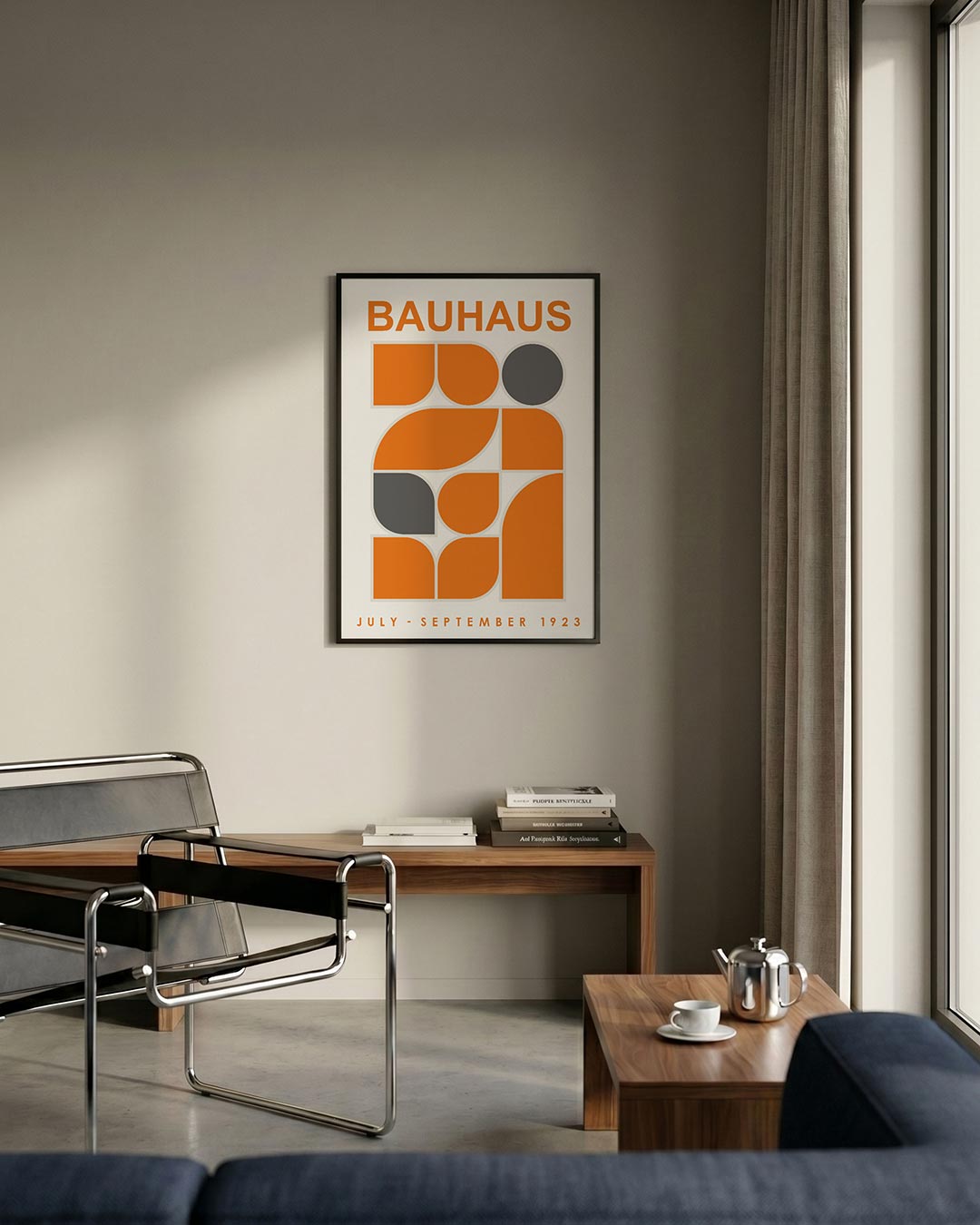 Vormritme en kleur Poster
