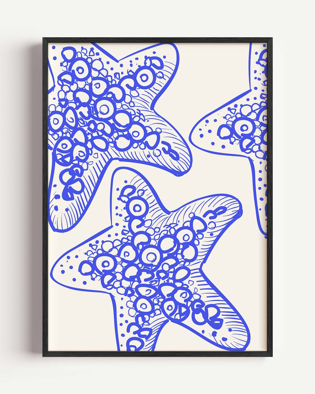 Zeesterren Paradijs Poster-WallArtistic