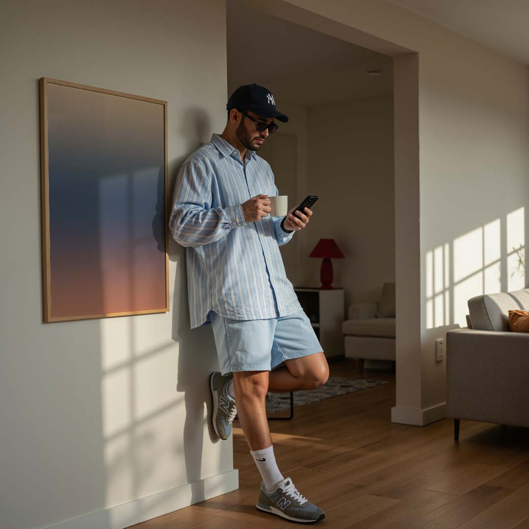 Mystieke Zonsondergang Poster-WallArtistic