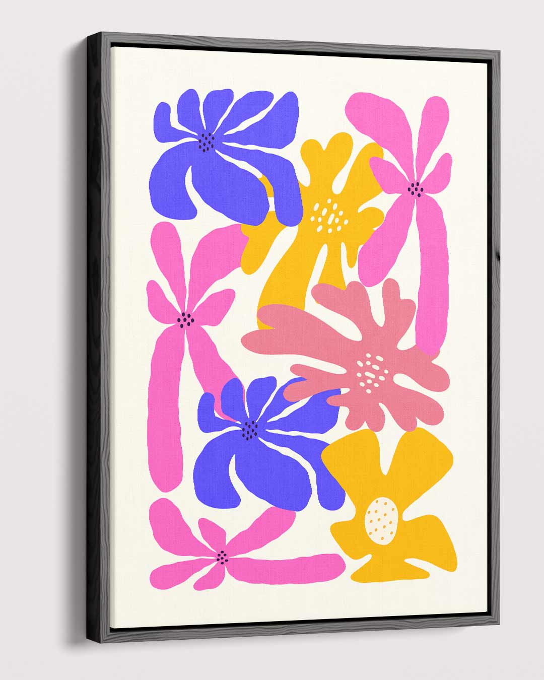 Bloemenexplosie Canvas Kunstwerk-canvas-dibond-plexiglas-wanddecoratie-WallArtistic